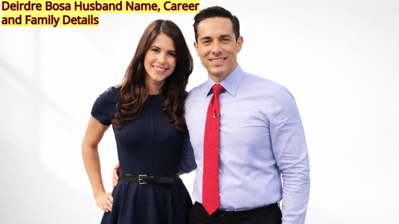 Deirdre Bosa with her husband Darryl Bosa smiling at a family event