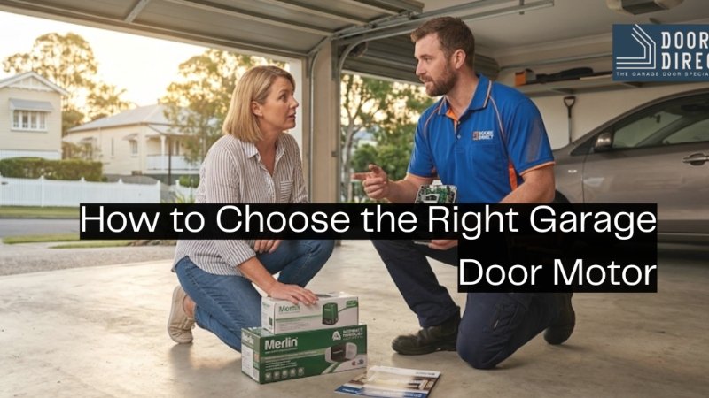 Right Garage Door Motor