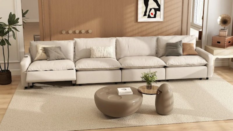 4 seater recliner sofa