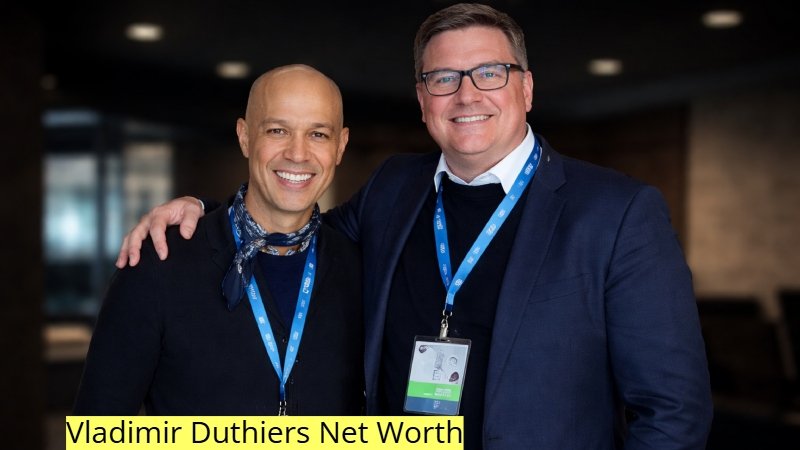 Vladimir Duthiers net worth related professional news journalist portrait in newsroom setting