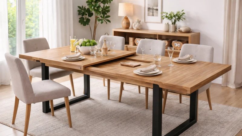 How Extendable Dining Tables Maximize Space and Adapt to Every Occasion