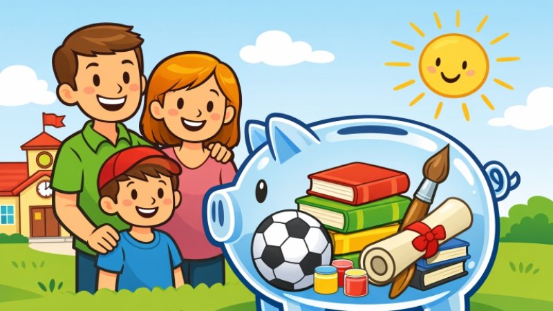 Family Savings on a Child’s Education