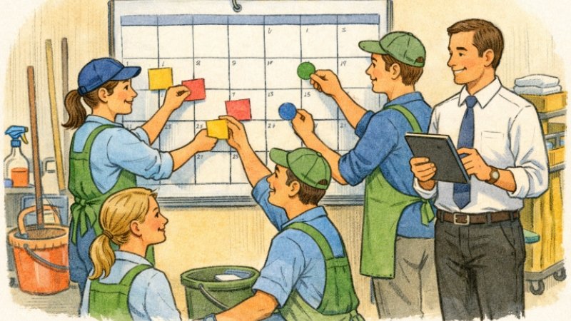 Smart Scheduling Solutions for Cleaning Businesses