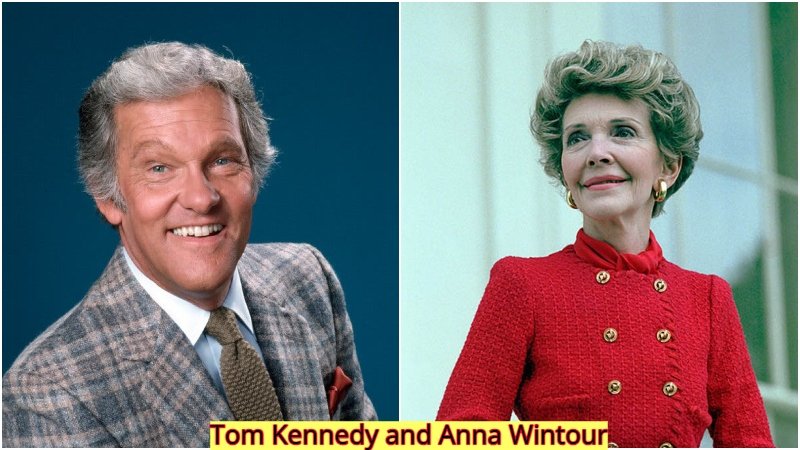 Tom Kennedy and Anna Wintour