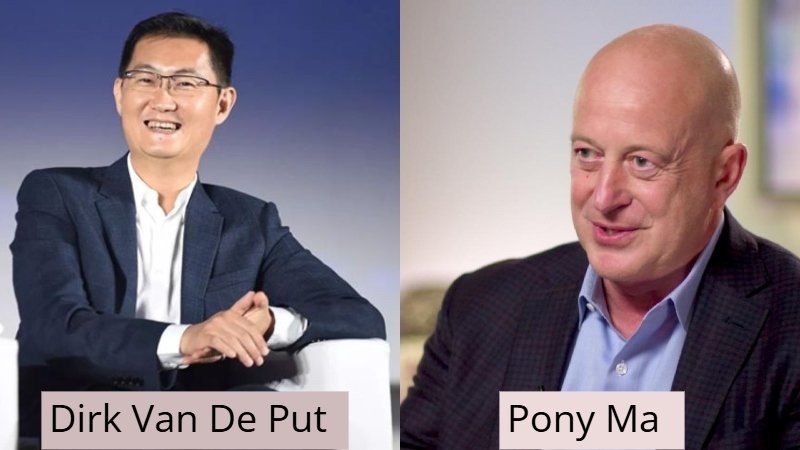 Dirk Van De Put and Pony Ma